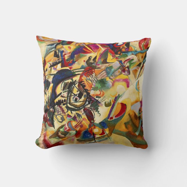 Coussin de la composition VII en Kandinsky (Recto)