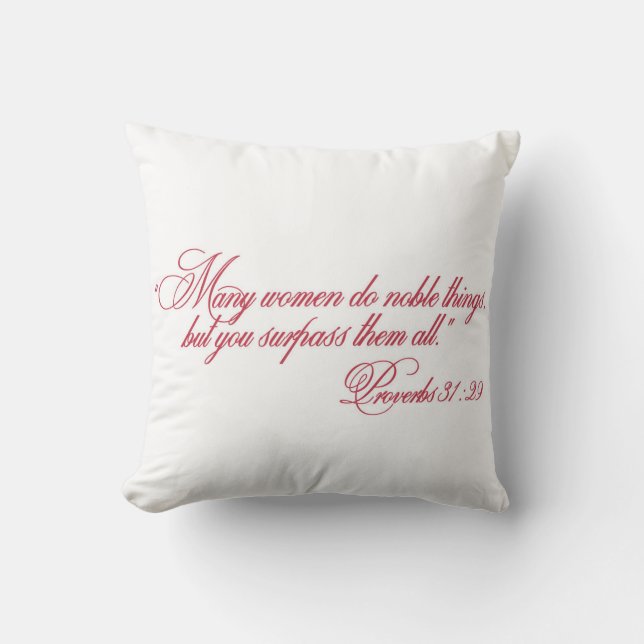 Coussin de la fête des mères (Recto)