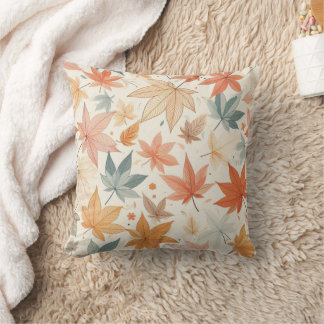 coussin de la feuille d'érable d'automne