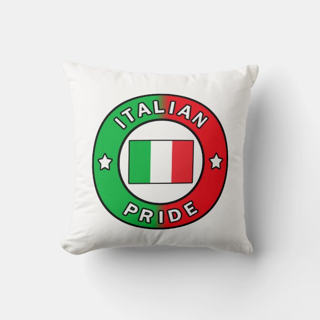 Coussin de la fierté italienne (Recto)
