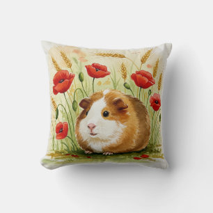 Coussin de la fleur de cavie de porc de Guinée