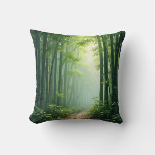 coussin de la forêt de bambou