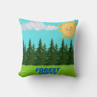 coussin de la forêt vibes