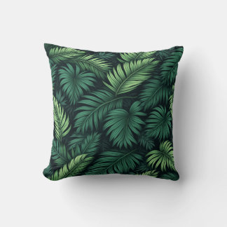 Coussin de la jungle tropicale