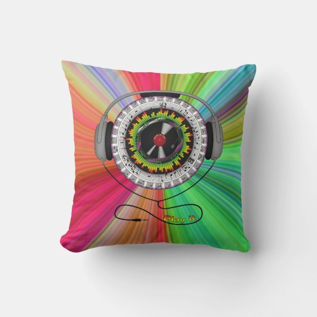 Coussin de la musique de la vie (Recto)