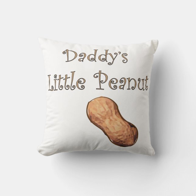 Coussin de la petite cacahuète de papa (Recto)