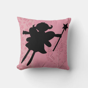 Coussin de la princesse Silhouette Fairy