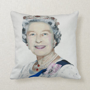 Coussin de la Reine Elizabeth II