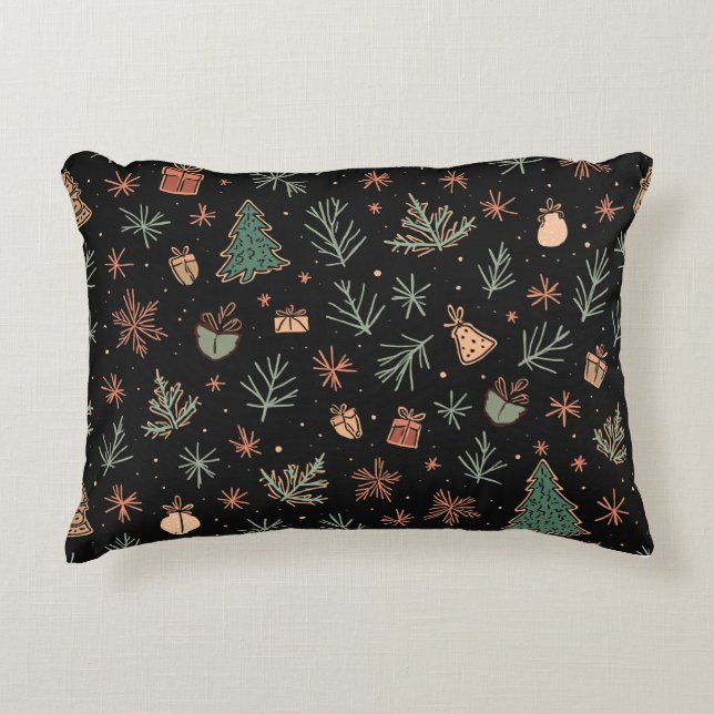 Coussin de la saison de Noël (Devant)