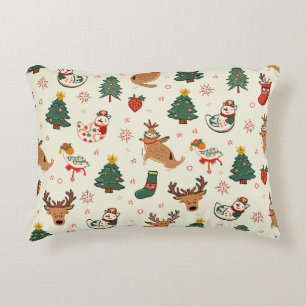 Coussin de la saison de Noël