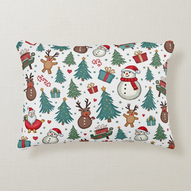 Coussin de la saison de Noël (Devant)