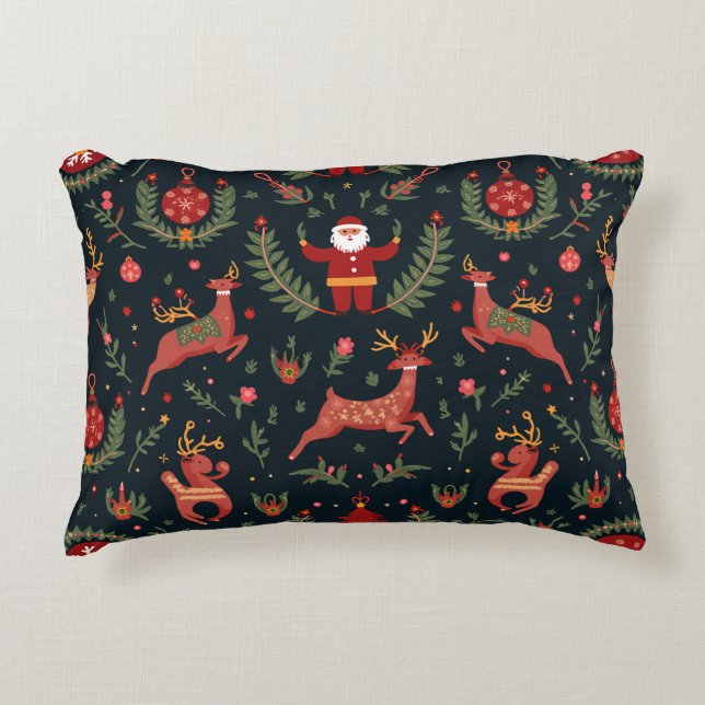 coussin de la saison de noël (Devant)