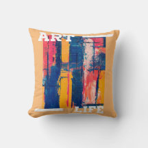 Coussin de la vie artistique