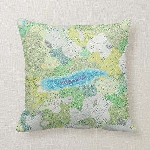 Coussin de lac Donner