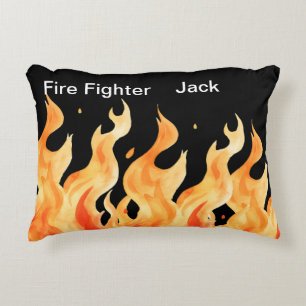 Coussin de l'accent de pompier