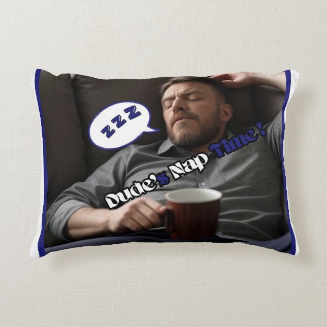 Coussin de l'accentuation de la sieste de Dude (Devant)