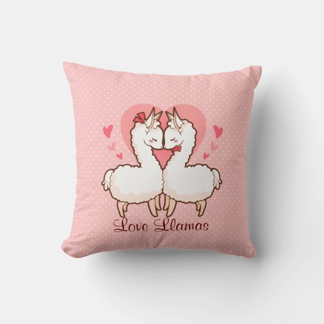 Coussin de lama d'amour (Recto)