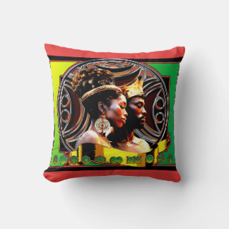 coussin de lancement afrocentrique