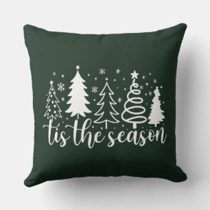 Coussin de Lancement d'Arbre de Noël C'est la Sais