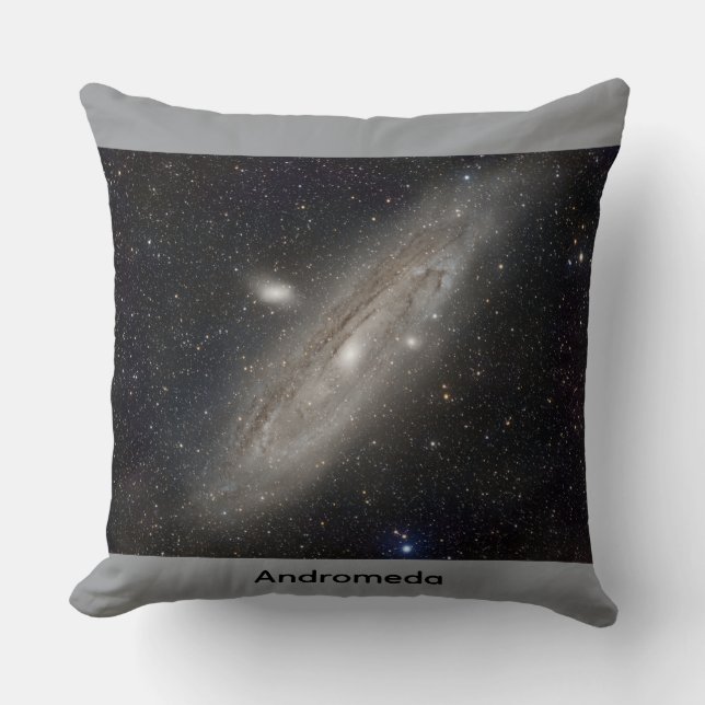 Coussin de lancer Andromède (Recto)