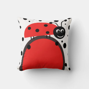 Coussin de lancer coccinelle