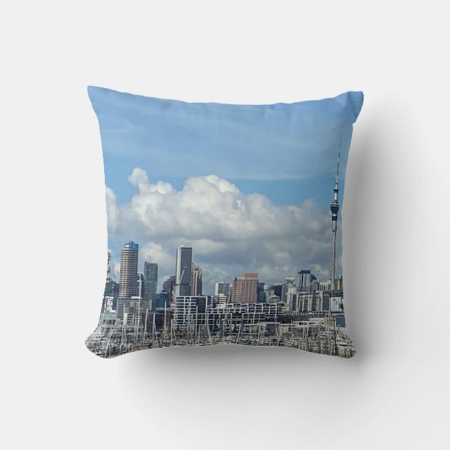 Coussin de lancer d'Auckland (Recto)