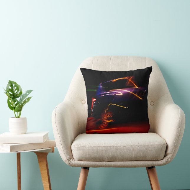 coussin de lancer de danse de voiture violette (Chaise)