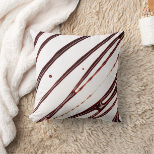 Coussin de lancer de fudge au chocolat