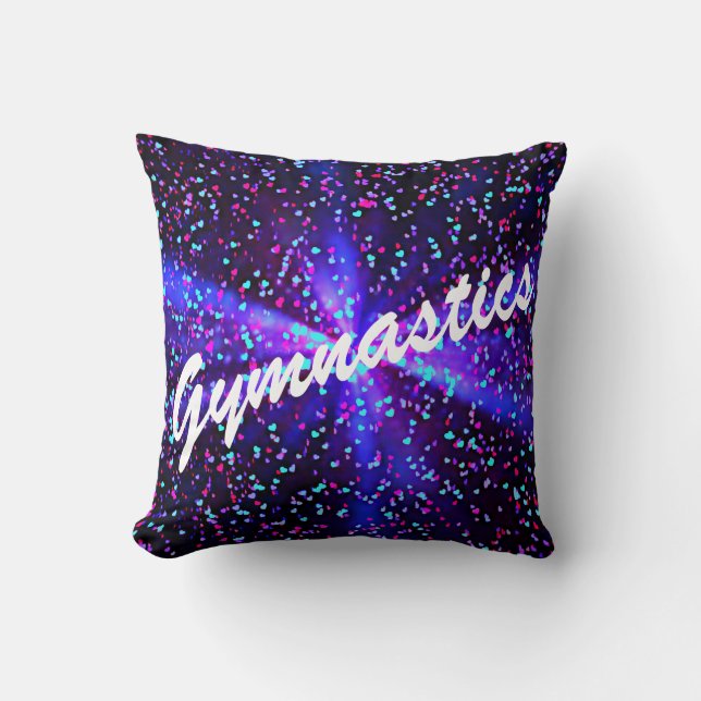 Coussin de lancer de gymnastique avec nom de gymna (Recto)