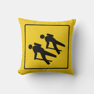 Coussin de lancer de panneau de signalisation rout
