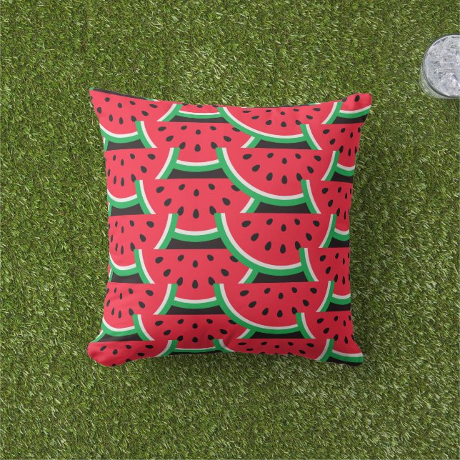 Coussin de lancer de pastèque en plein air (Herbe)