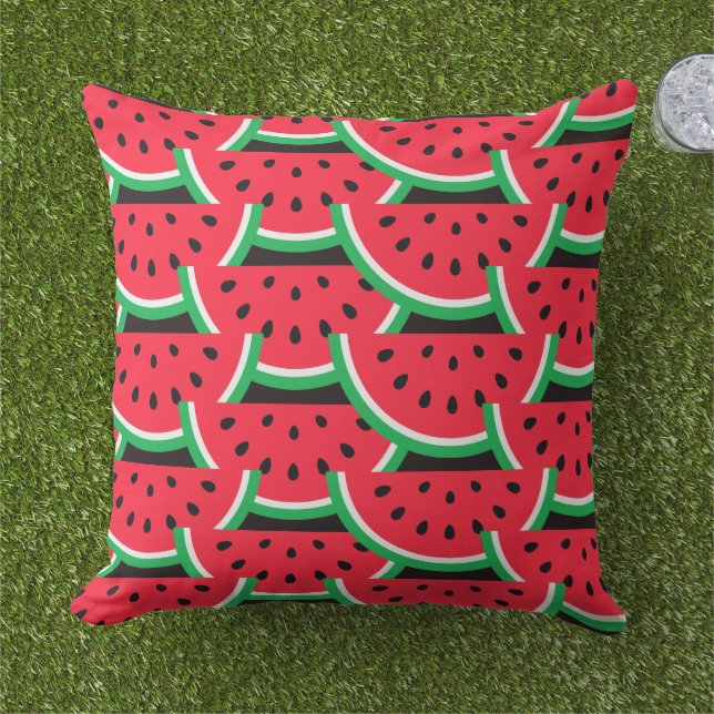 Coussin de lancer de pastèque extérieur (Herbe)