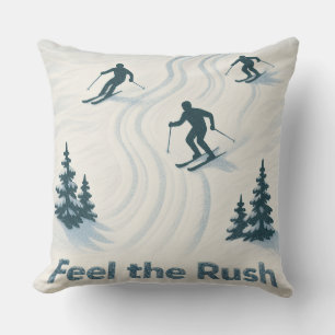 Coussin de lancer de ski Feel the Rush pour les am