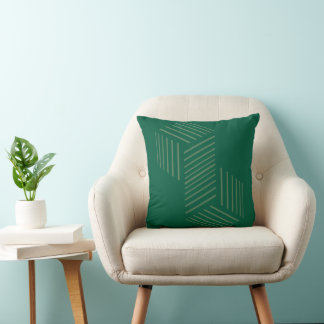Coussin de lancer d'illusion optique isométrique v
