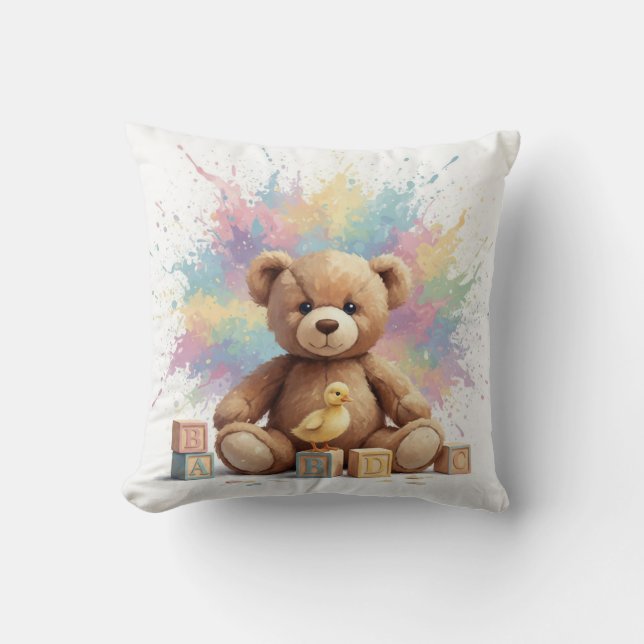 Coussin de lancer d'ours (Recto)