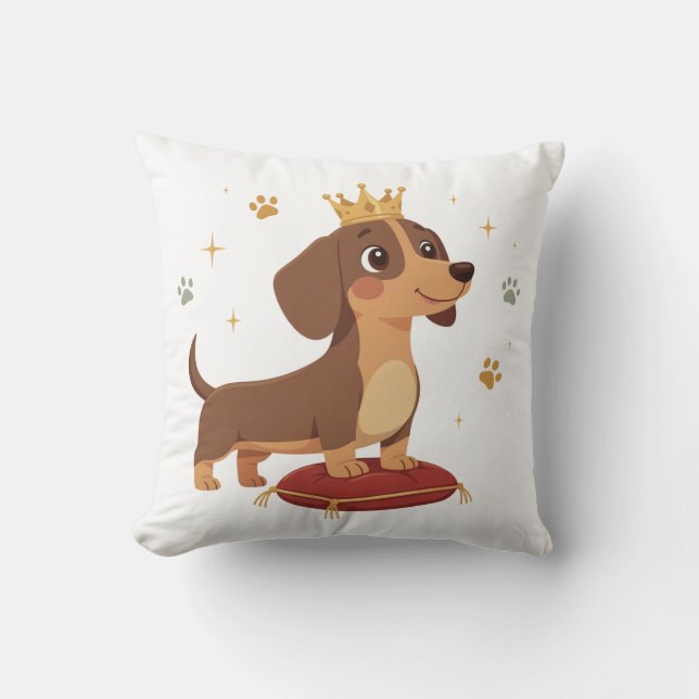 Coussin de lancer Duc de teckel Cadeau pour amateu (Recto)