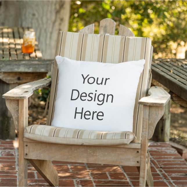 Coussin de lancer extérieur 50 cm x 50 cm (Chaise)