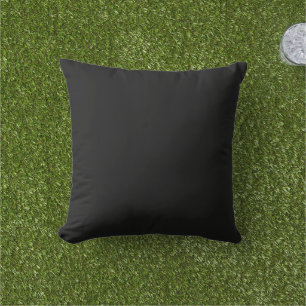 Coussin de lancer extérieur noir