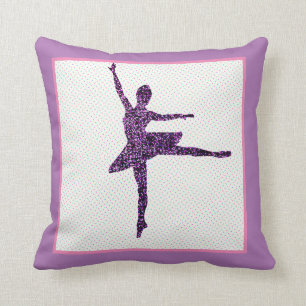 Coussin de lancer Faux Sparkle Tiny Dot