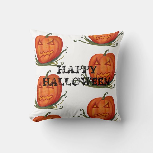 Coussin de lancer Halloween (Recto)