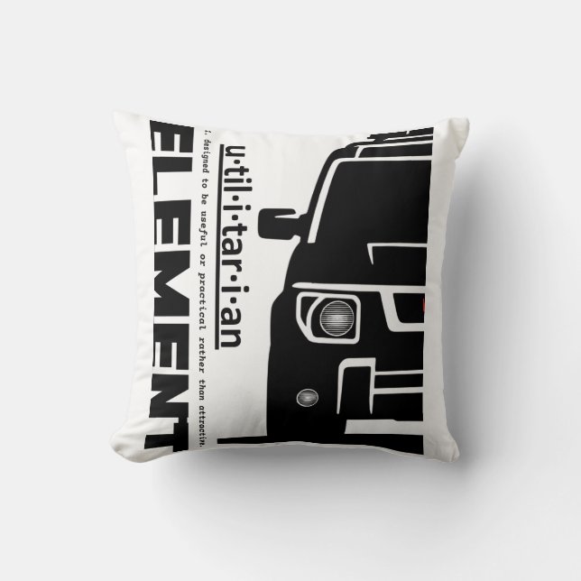 Coussin de lancer Honda Element (Recto)