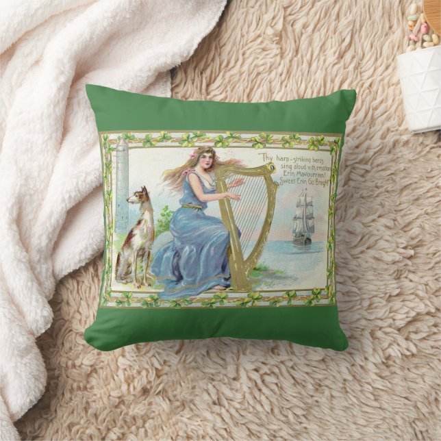 Coussin de lancer irlandais Erin Mavourneen (Couverture)