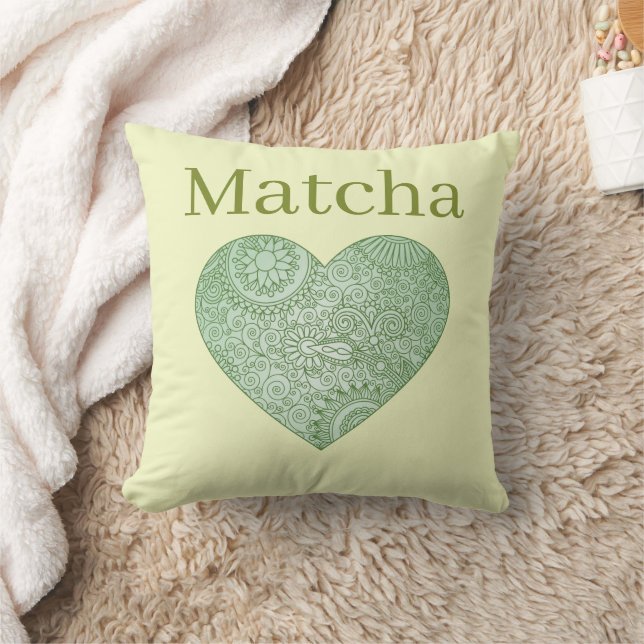 Coussin de lancer Matcha (Couverture)