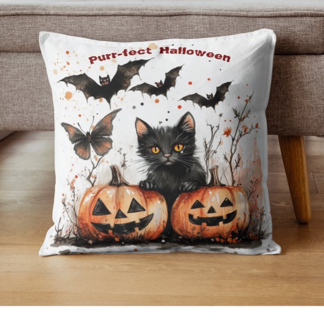 Coussin de lancer parfait pour Halloween (Créateur téléchargé)