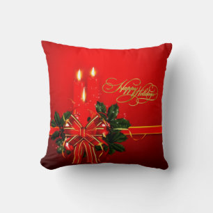 Coussin de Lancer pour Joyeuses Fêtes