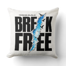 Coussin de lancer pour se libérer