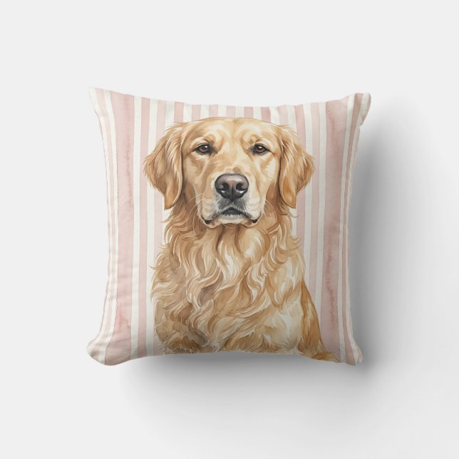 Coussin de lancer Retriever doré (Recto)