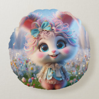 Coussin de lapin d'hiver