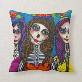 Coussin de Las Tres Catrinas