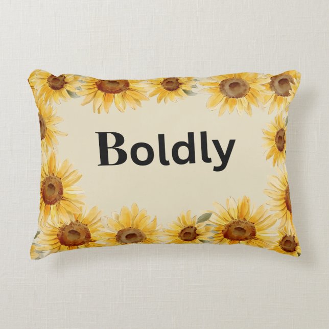 Coussin de l'autonomisation des femmes (Devant)